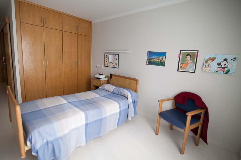 Residencia de mayores Txurdinagabarri — Habitaciones