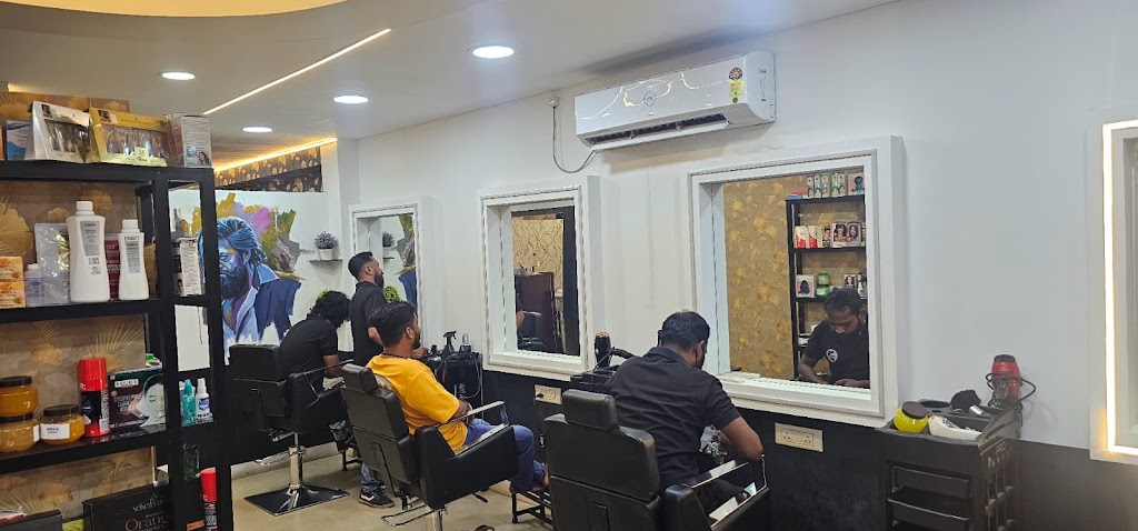 Black And White Unisex Beauty Salon