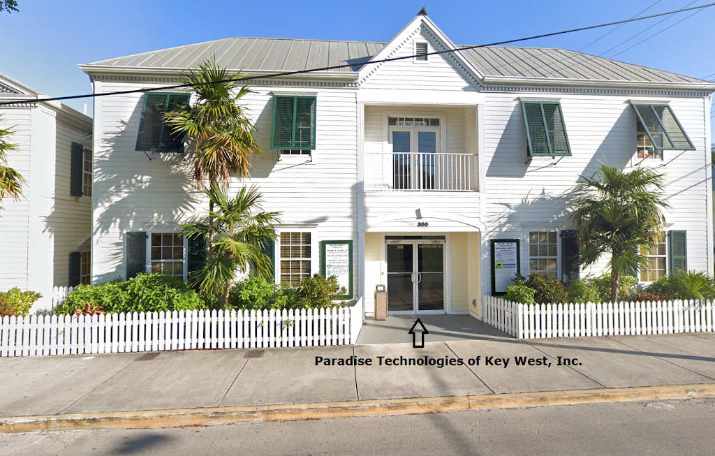 Paradise Technologies Of Key West Inc