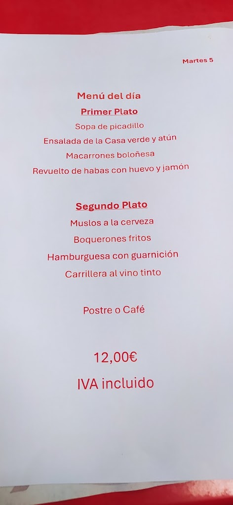 Restaurant — Carta