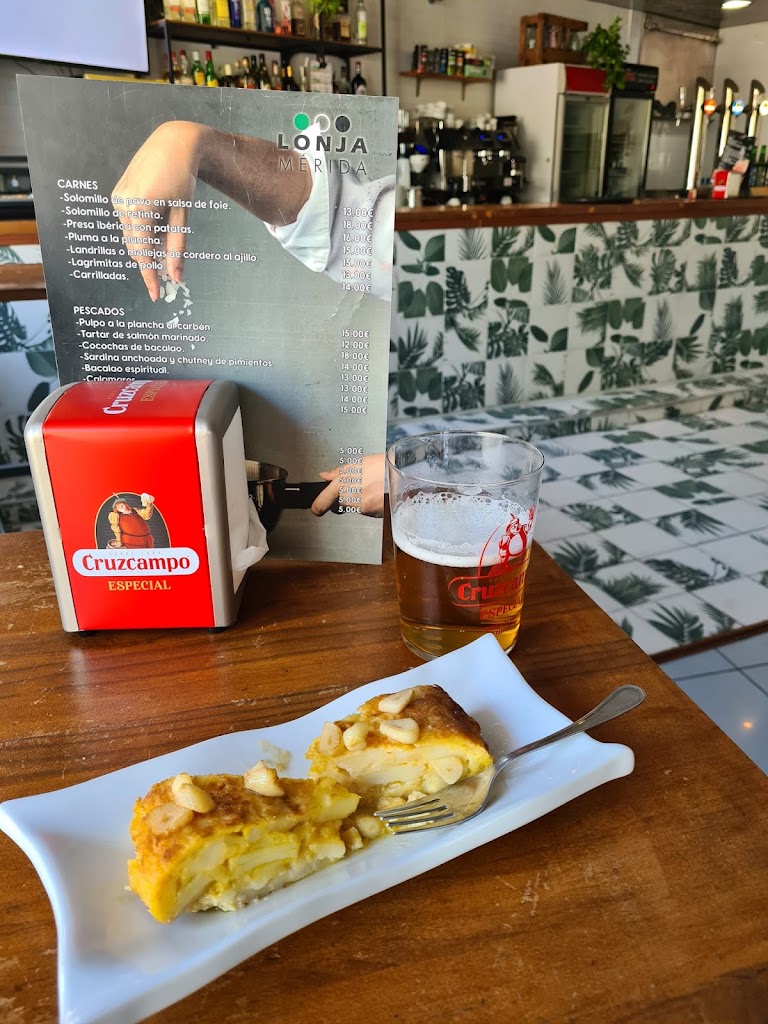 Lonja Merida Restaurante — Carta