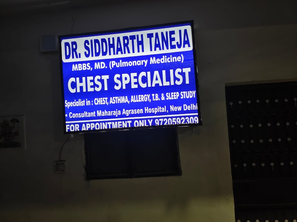 Dr. Dr Siddharth Taneja Best Pulmonologist In Delhi Best Chest Specialist In Paschim Vihar Lung Doctor Asthma Treatment