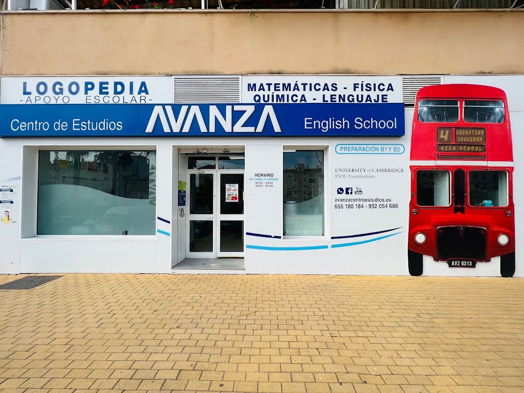 AVANZA Centro de Estudios, Apoyo escolar ESO y Bachillerato. Especialidad en matematicas, fisica y quimica
