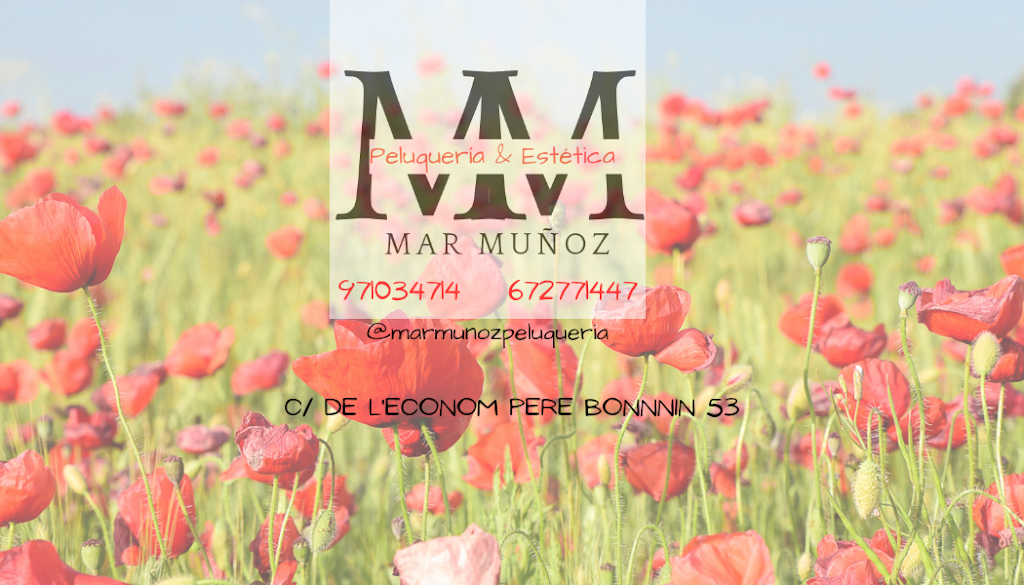 Mar munoz peluqueria y estetica unisex