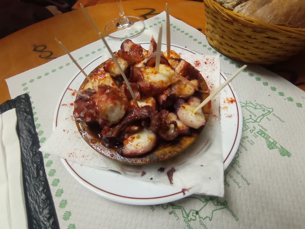 Pulperia O Rincon do Tronco — Pulpo a la gallega