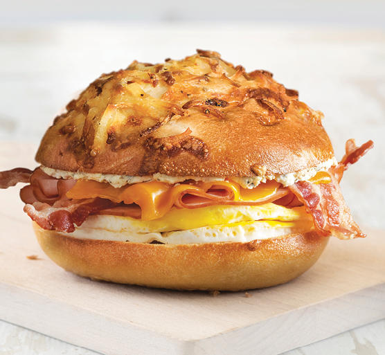 Breakfast sandwich