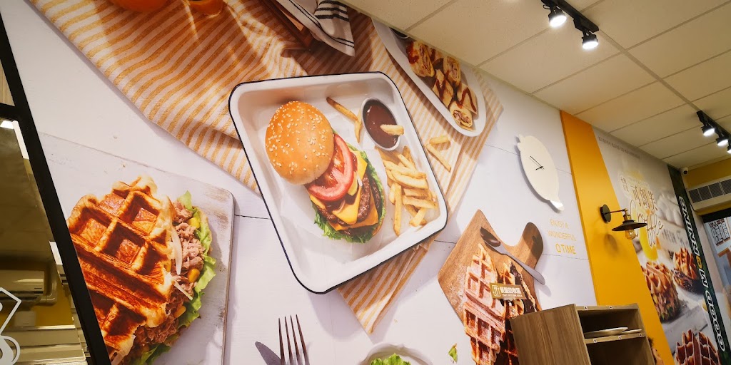 Q Burger 新店中華店 的照片