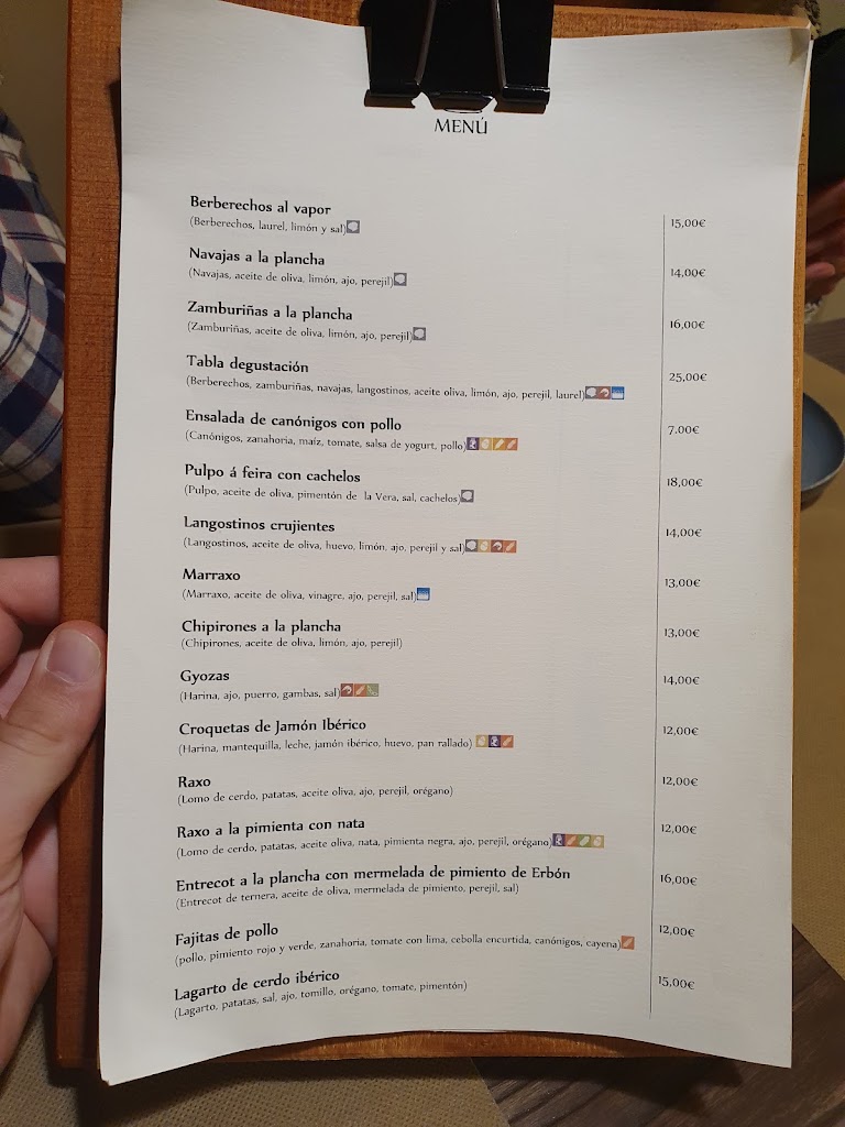 7 Santinos — Carta