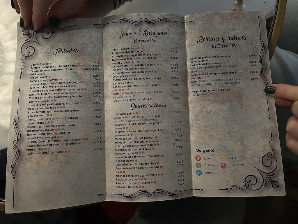 Cafe L'epoque — Carta