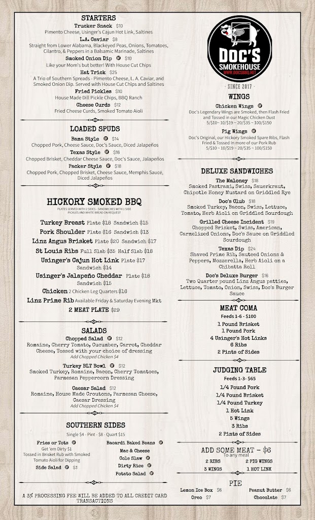  DOC's Commerce Smokehouse