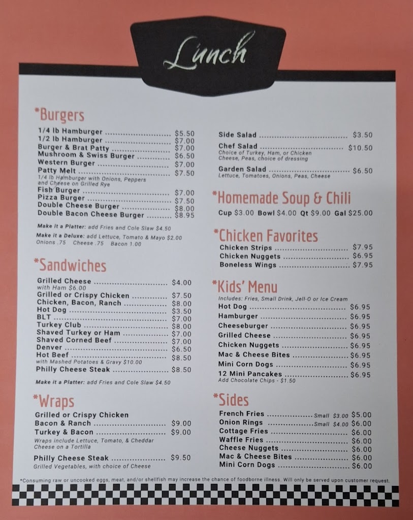  Main Street Cafe, Freddy & Wendy's