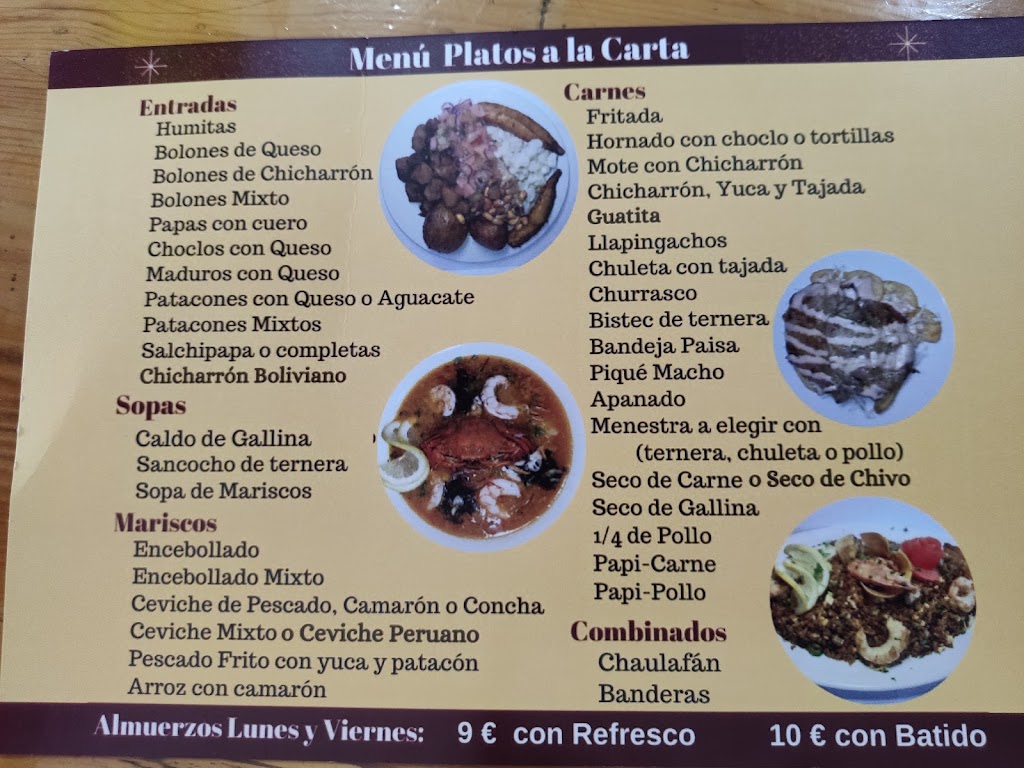EL MESTIZO — Carta