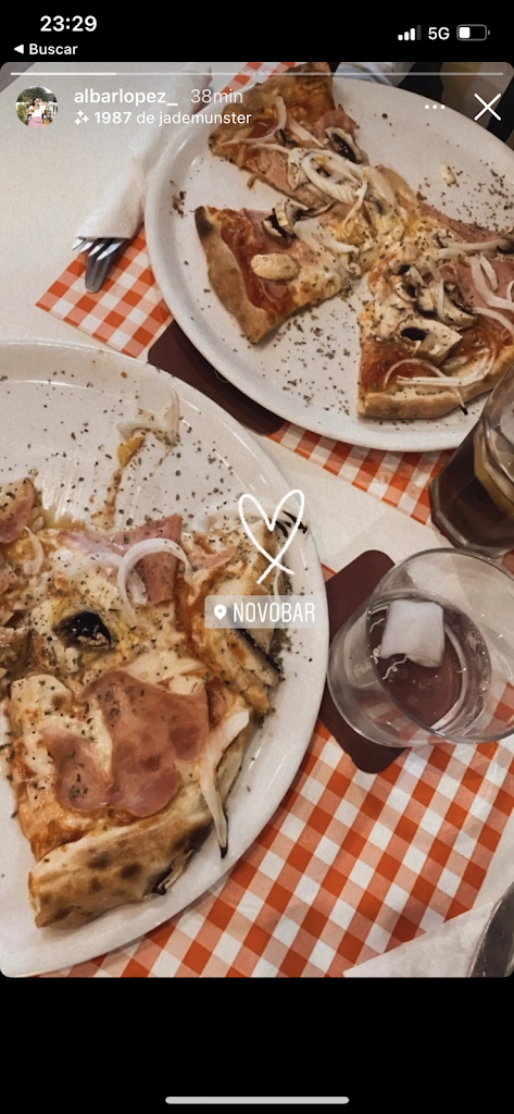 Pizzeria Novobar — Pizza