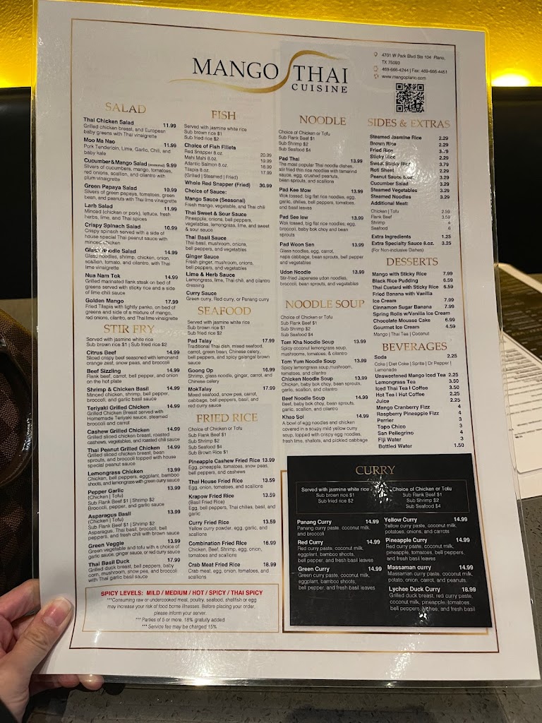 Mango Thai Cuisine (Since 1999)