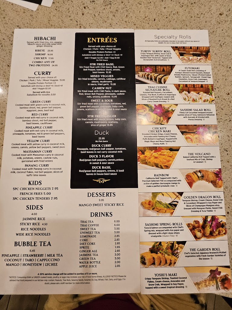 Thai Cuisine and Sushi Bar