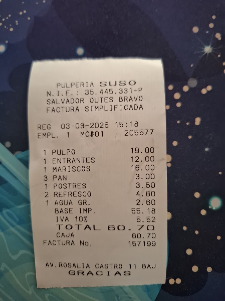 Pulperia Suso — Mas recientes