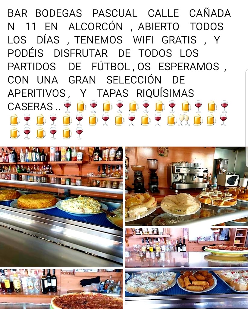 Bodegas Pascual C / CANADA N 11 EN ALCORCON — Carta