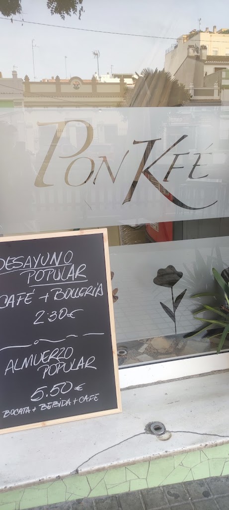 Cafeteria el ninot — Carta