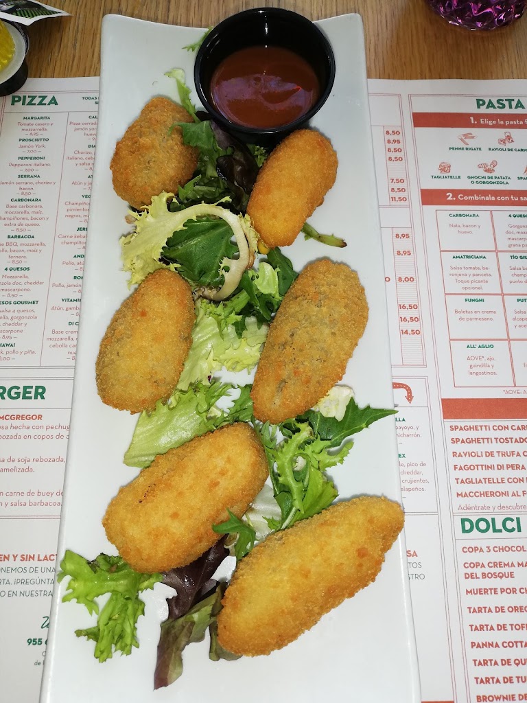 Pizzeria La Roma — Carta