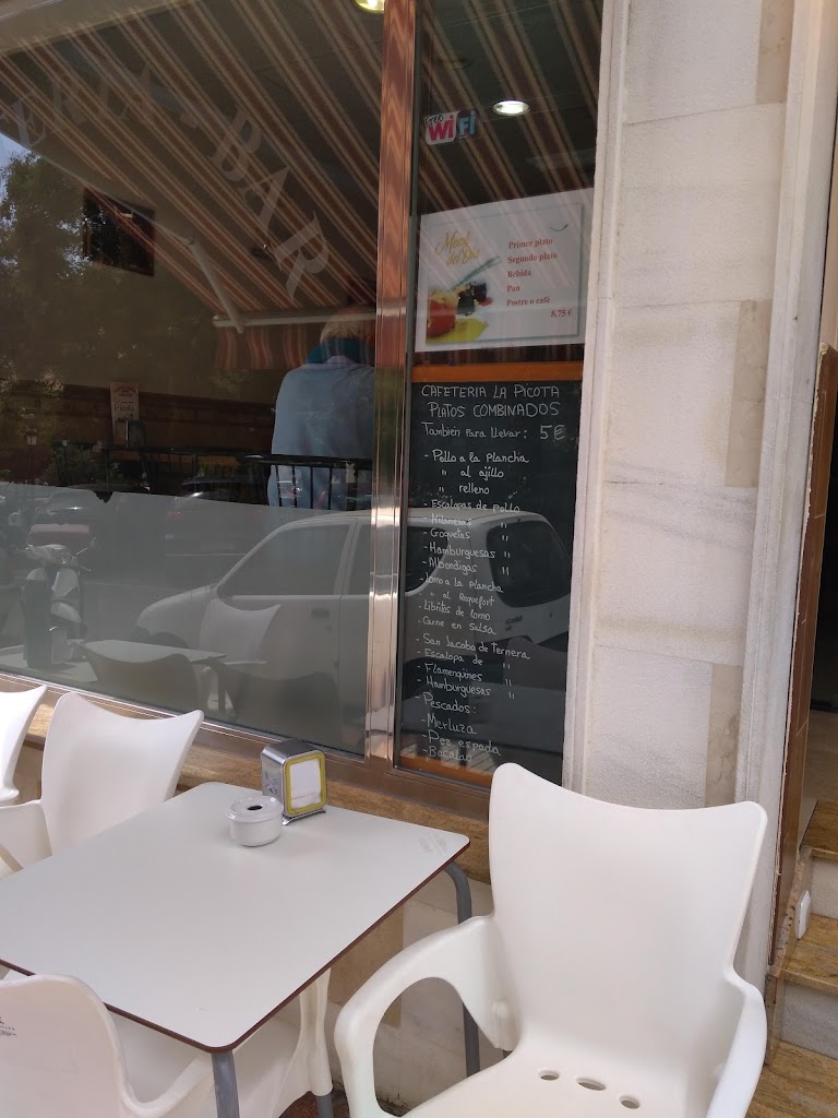 Cafeteria la Picota — Carta