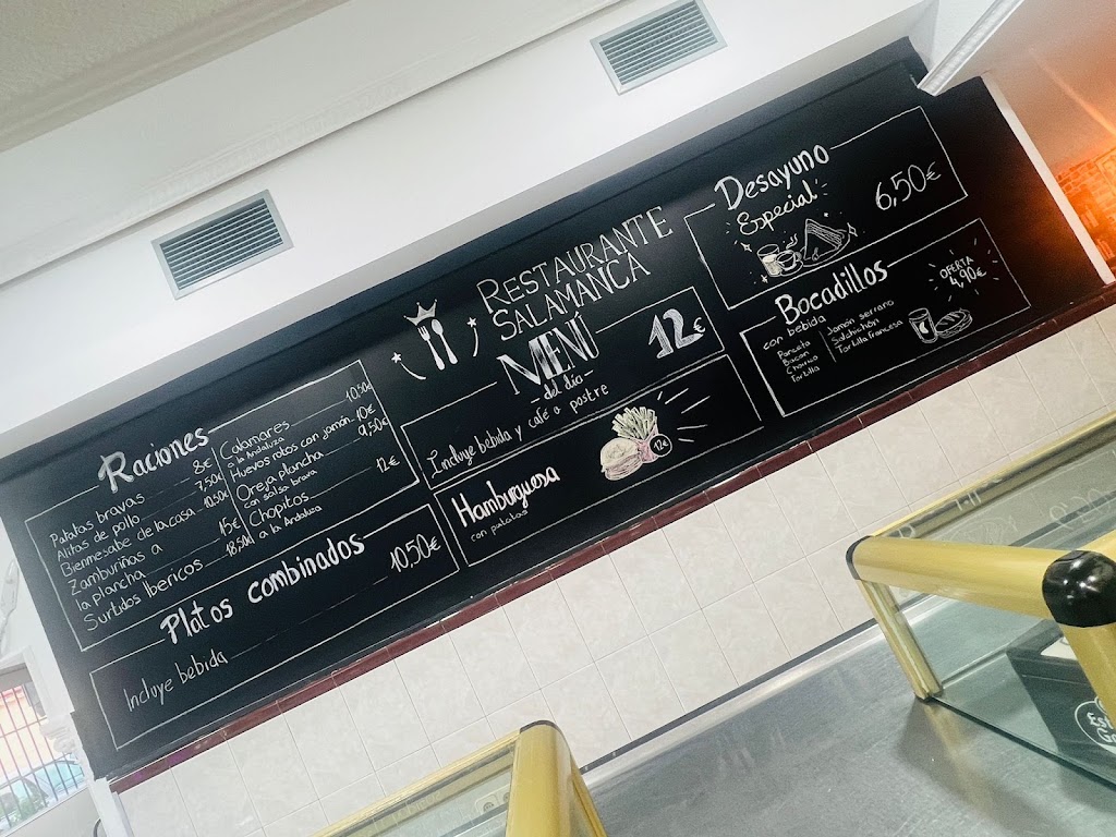 Restaurante Salamanca — Carta