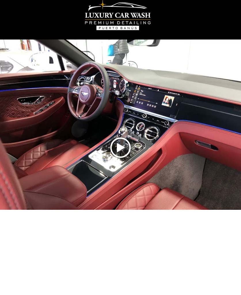 Luxury Car Wash Puerto Banus — Videos