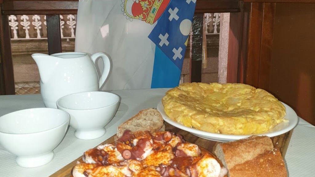 A Taberna do Abrente — Comida y bebida