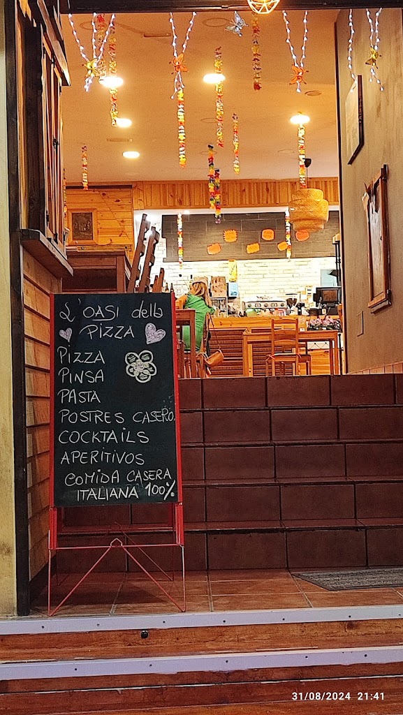 L' Oasi della Pizza — Carta