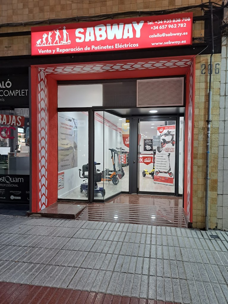 SABWAY Calella, Patinetes electricos