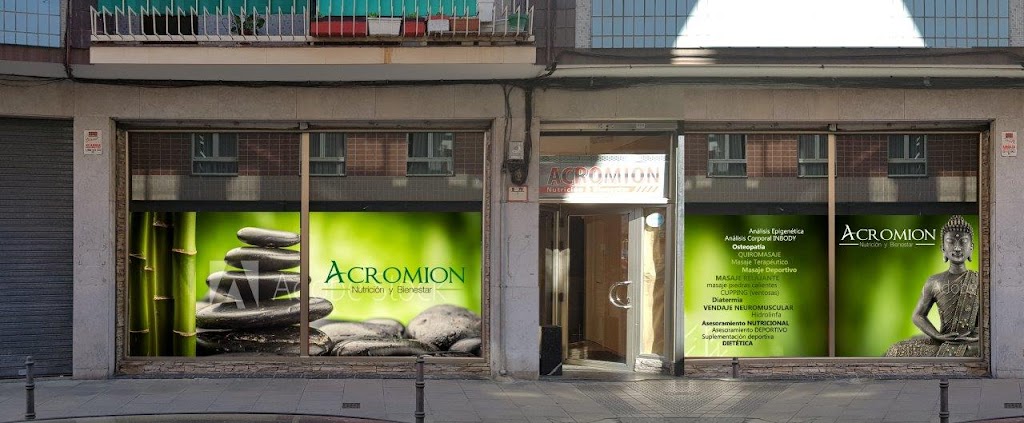 ACROMION - Centro especializado en Osteopatia, quiromasaje y nutricion.