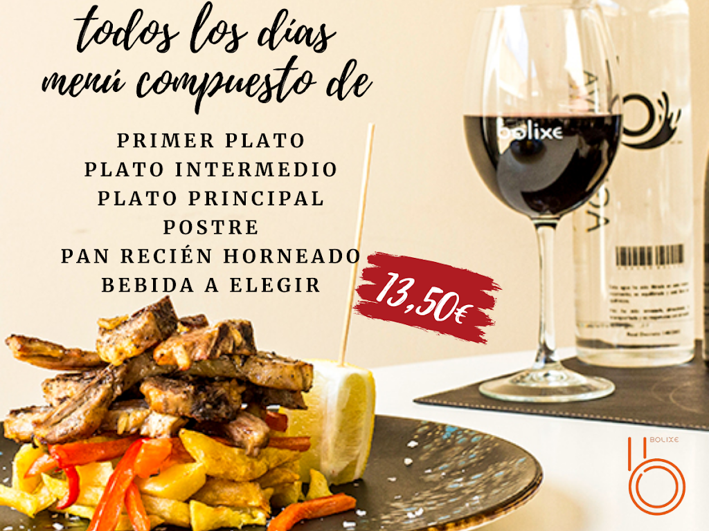 Restaurante Asador BOLIXE Cocina Esencial — Carta
