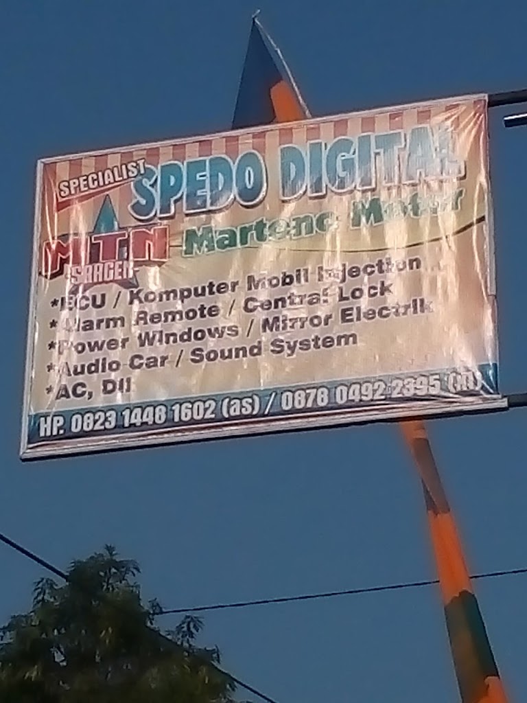 service SPEEDO DIGITAL SRAGEN Martono Motor