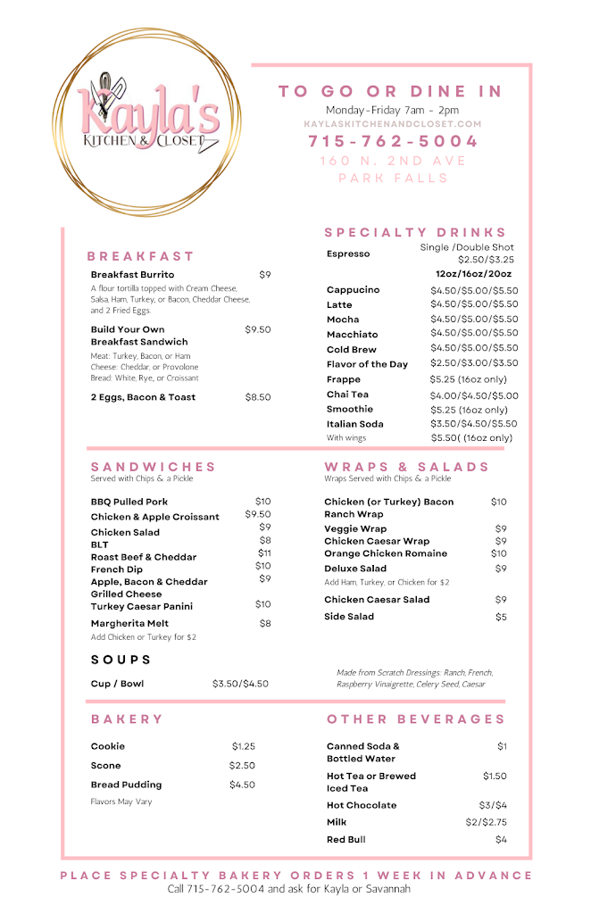  Kayla's Kitchen and Closet