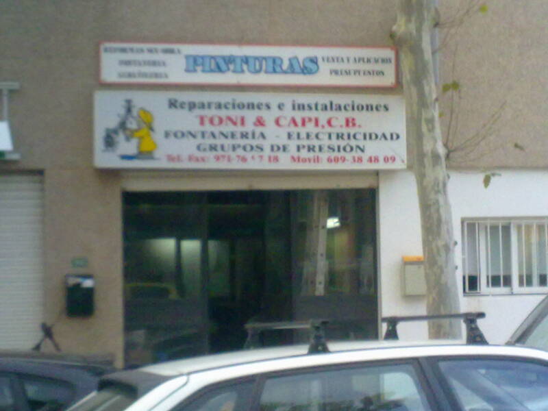 Tcx Palma Fontaneria — Del propietario