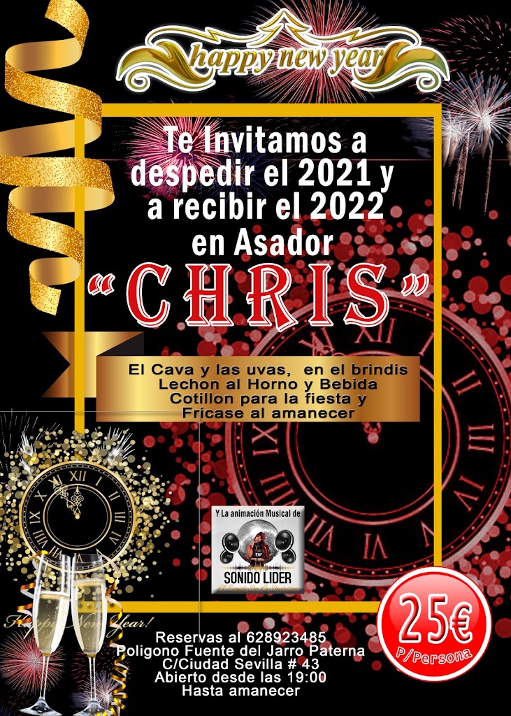 Asador Chris — Del propietario