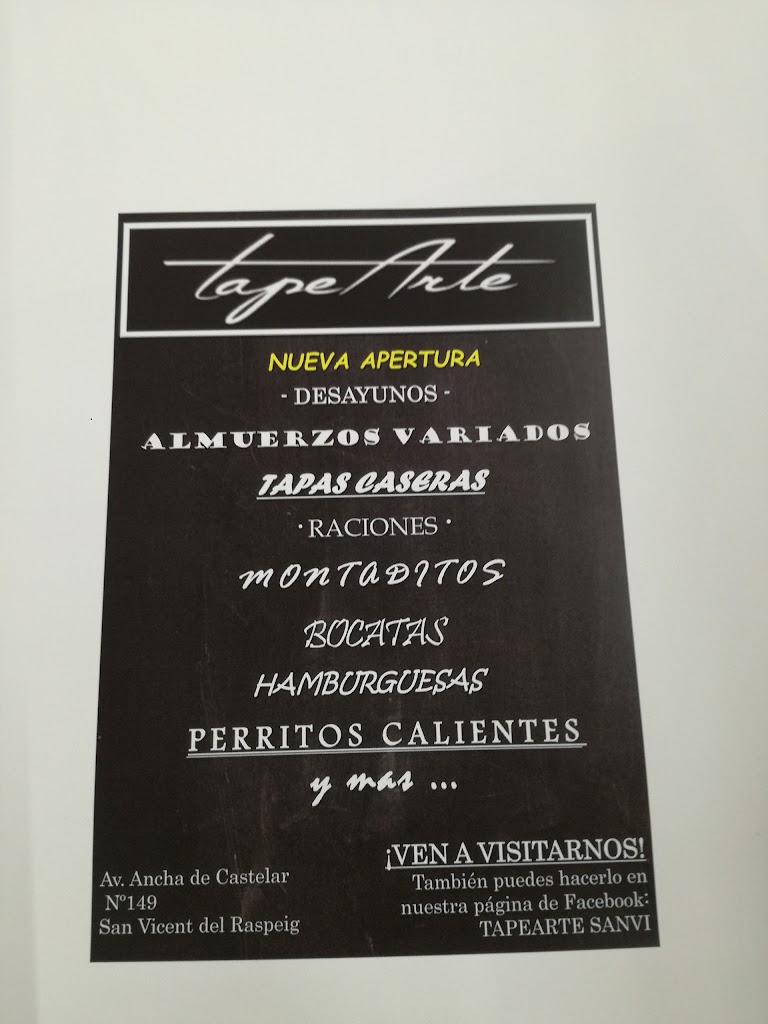 Tapearte — Carta