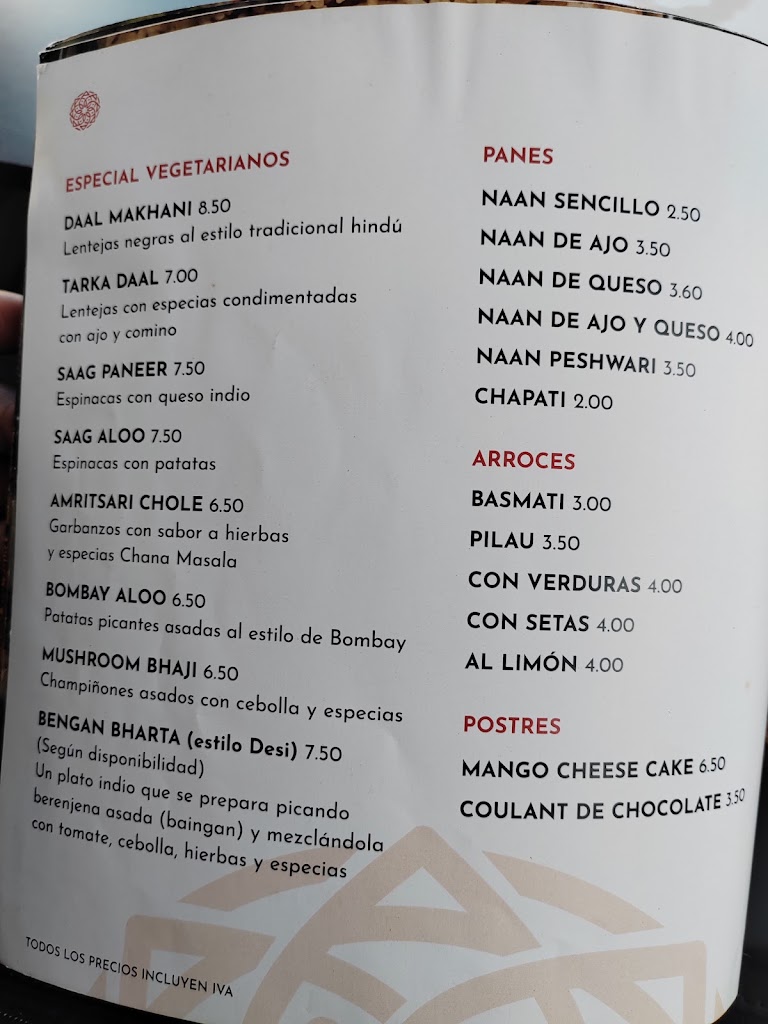 Krishna Port Portals - Indian Restaurant — Carta