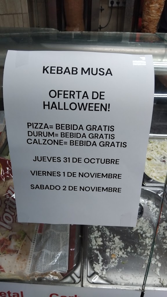 KEBAB MUSA — Carta