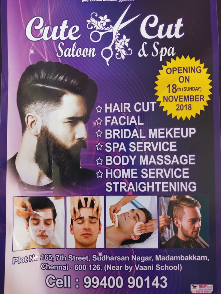 Cute Cut Hair Saloon And Spa