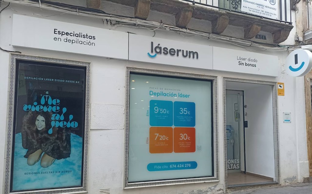 Laserum Zafra | Depilacion Laser Diodo