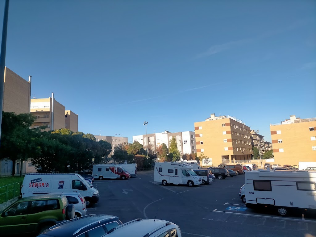 Area de autocaravanas de Tudela