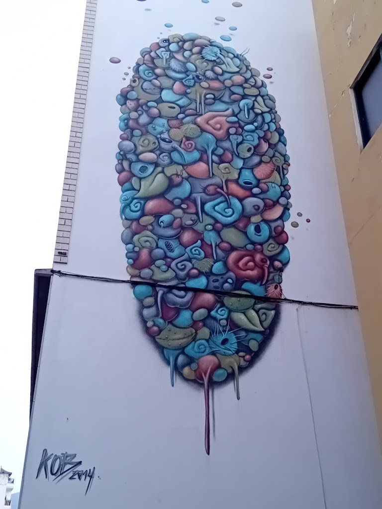 MURAL : Puerto de la Cruz: sin titulo. Kob