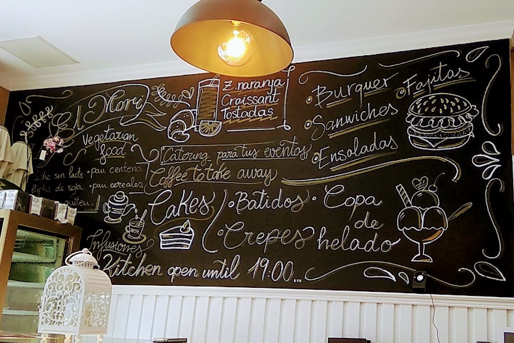 Cafeteria y heladeria El Mori — Carta