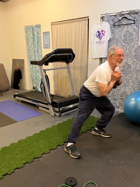  Fred-X personal fitness trainer