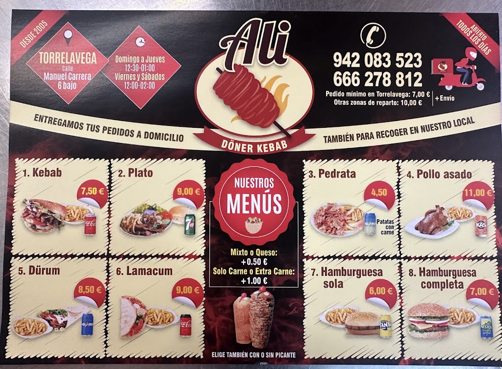 Ali Doner Kebab — Del propietario