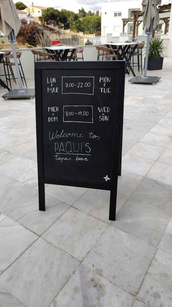 Paqui's Tapas Bar & Deli — Carta