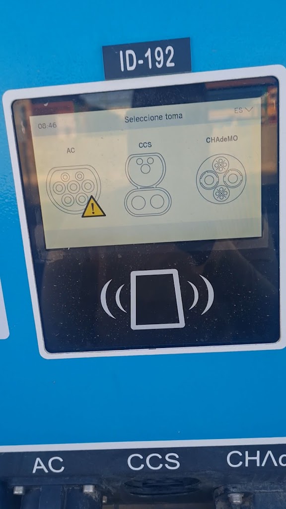 Punto de carga de vehiculos electricos