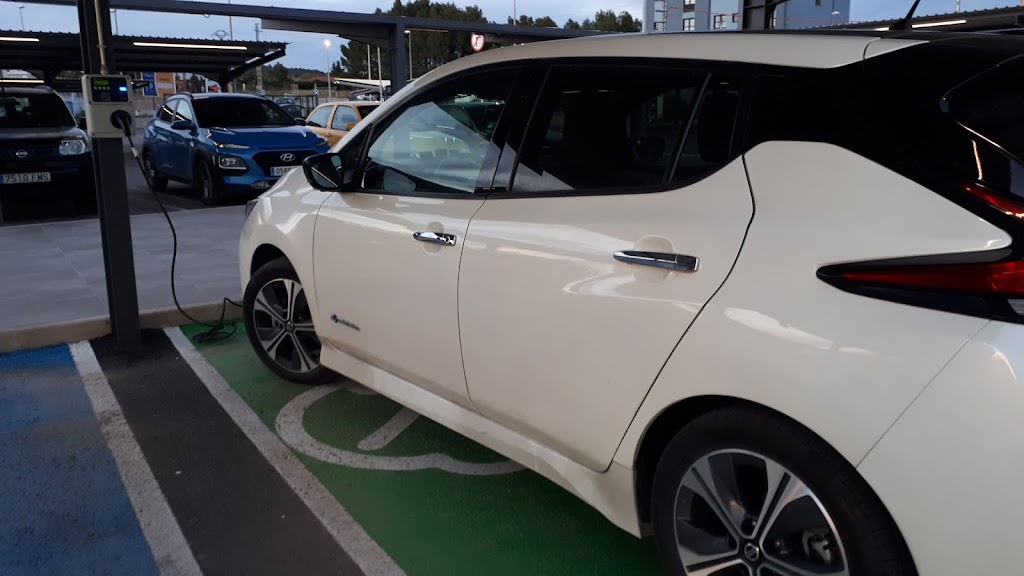 Estacion de carga de vehiculos electricos