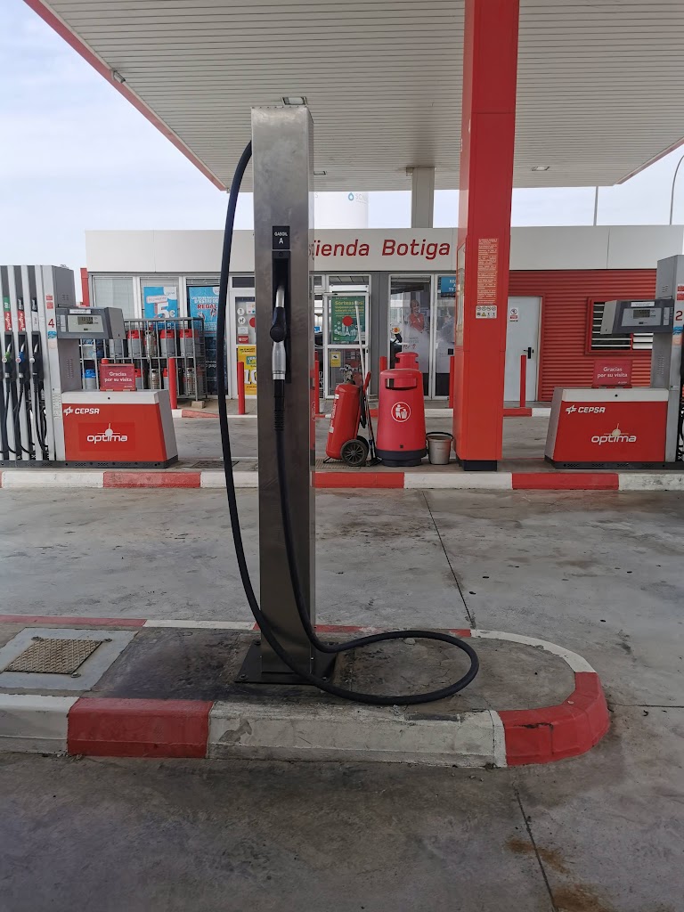 Estacion de servicio Cepsa — Surtidor de combustible
