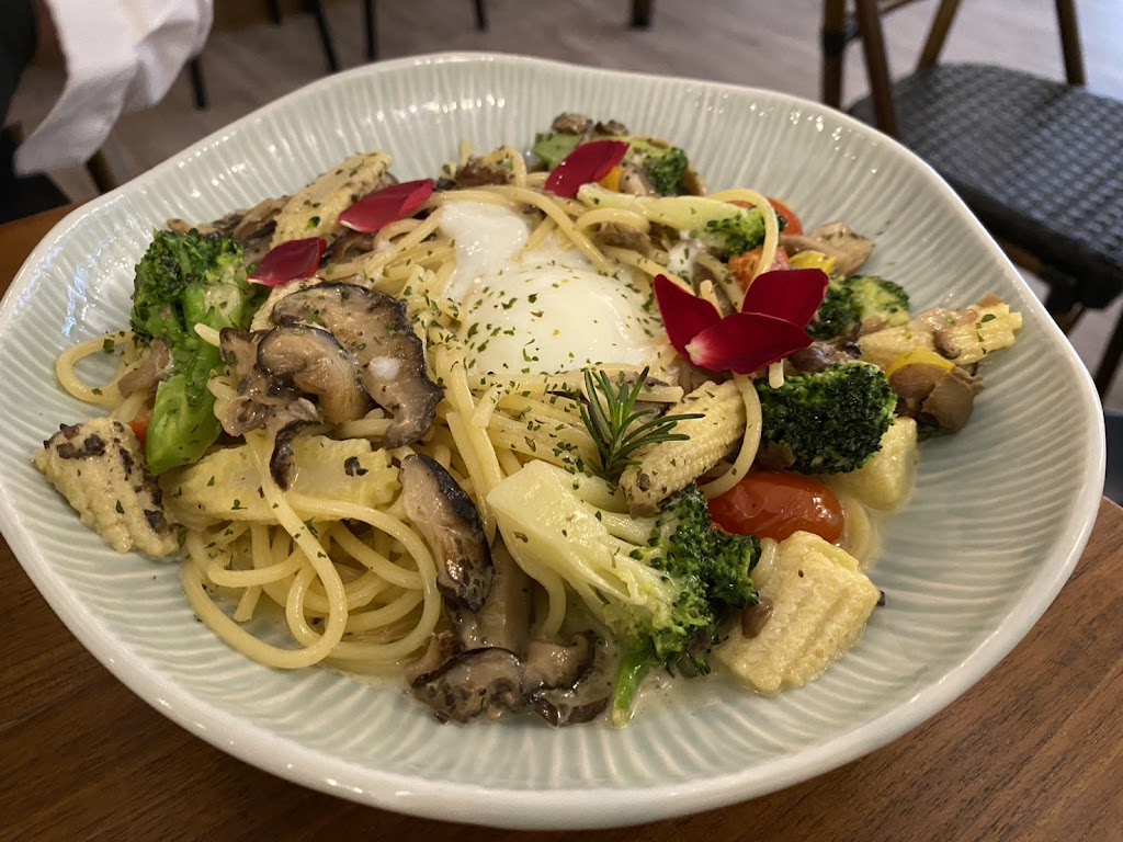 夏綠沁（原：夏綠蒂·小私廚） | 私房義大利麵燉飯 | 甜點下午茶 | 寵物友善 | 台北松山機場美食 Summer Green | Pasta Spaghetti Risotto Bistro台北の料理 타이베이 요리 的照片